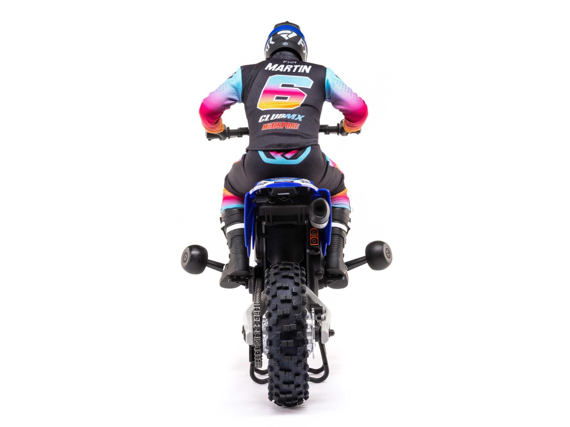 1/4 Promoto-MX Motorcycle RTR, Club MX (blue)