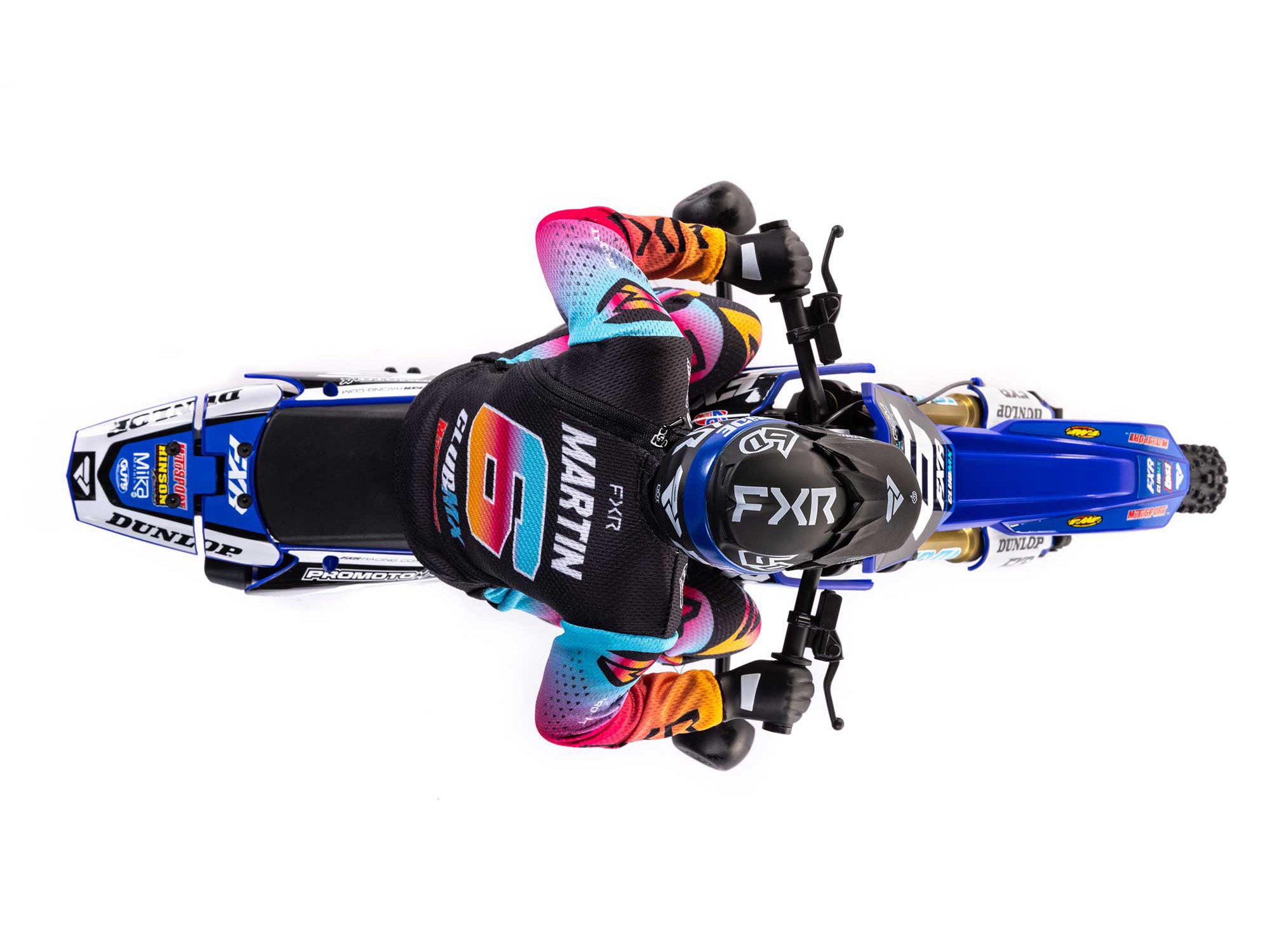 1/4 Promoto-MX Motorcycle RTR, Club MX (blue)