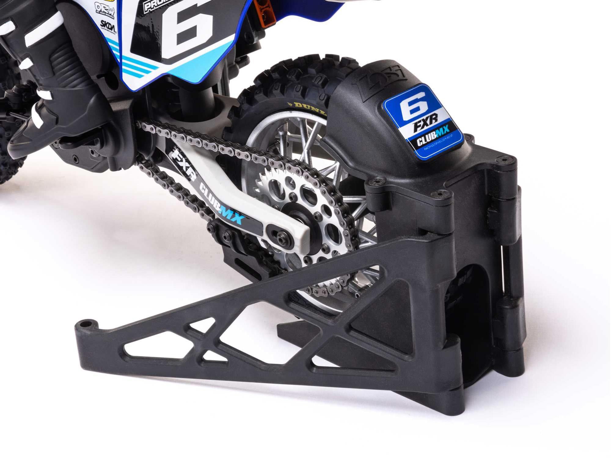 1/4 Promoto-MX Motorcycle RTR, Club MX (blue)