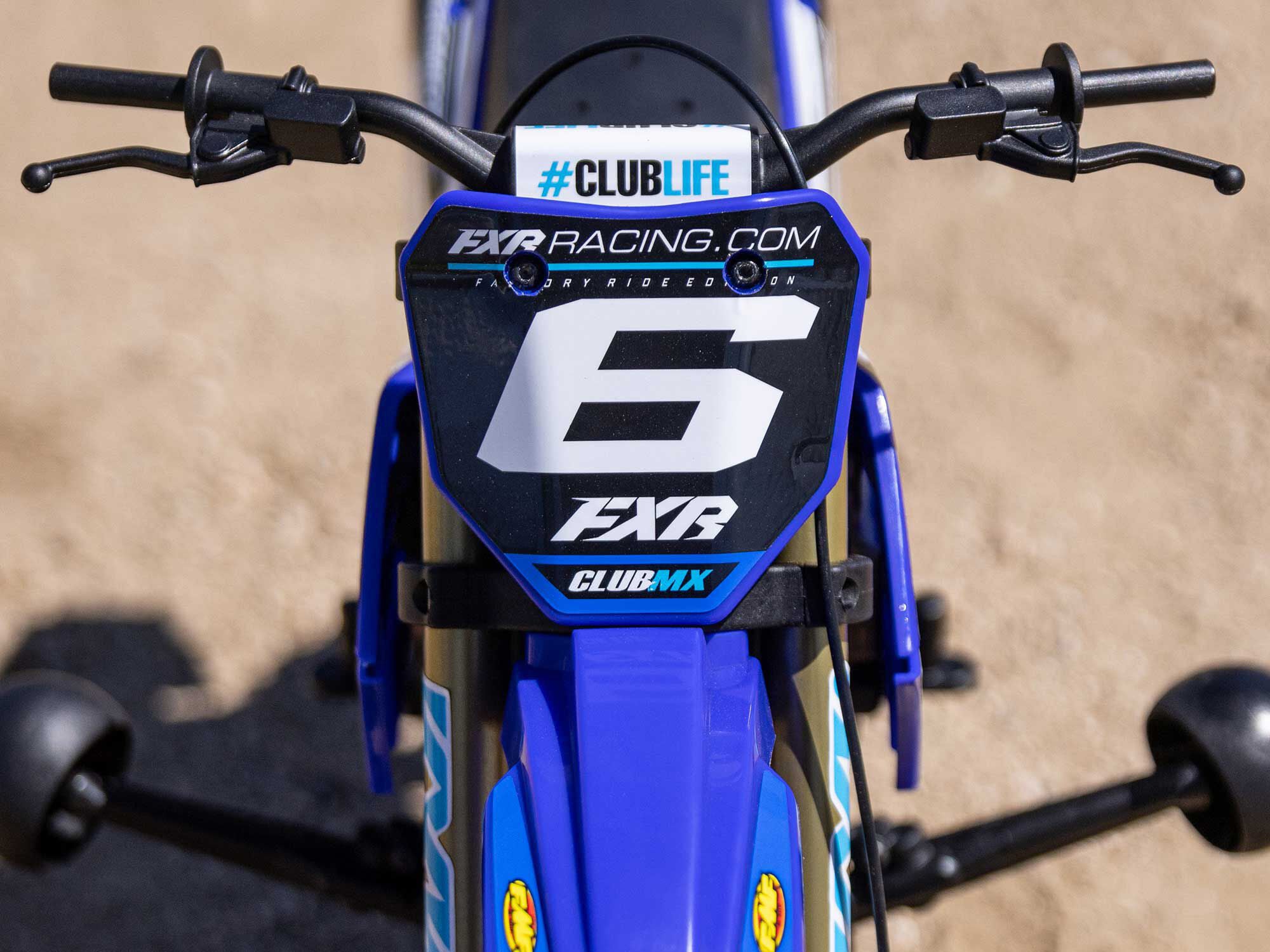 1/4 Promoto-MX Motorcycle RTR, Club MX (blue)