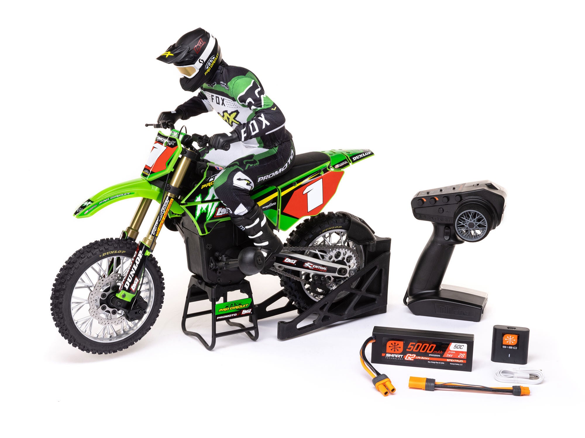 1/4 Promoto-MX Motorcycle RTR with Battery and Charger, Pro