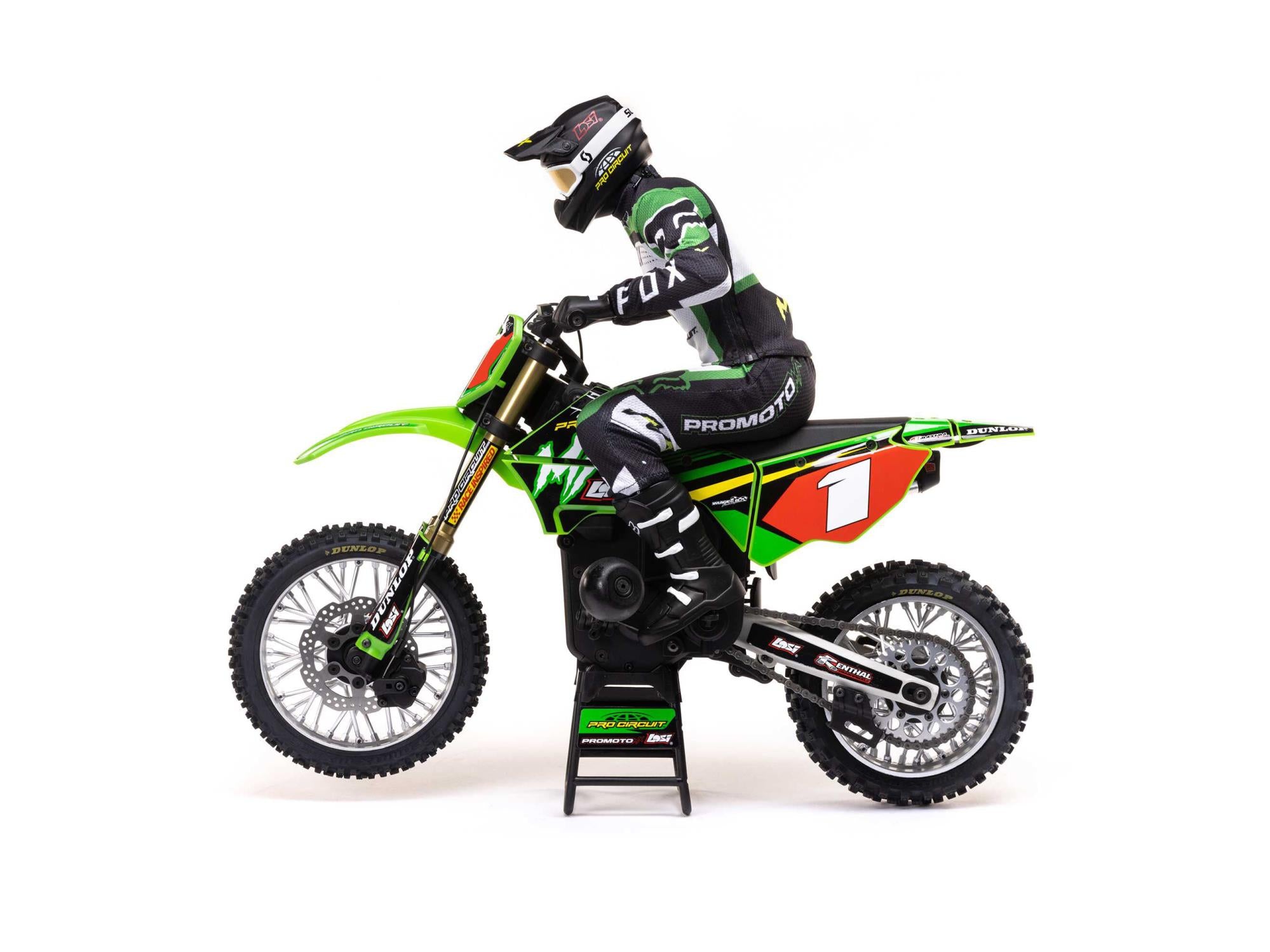 1/4 Promoto-MX Motorcycle RTR with Battery and Charger, Pro