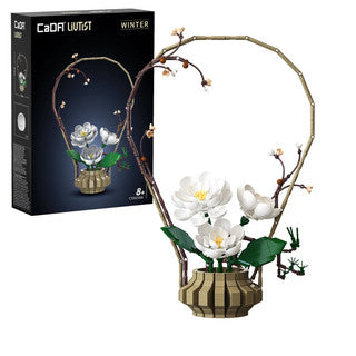 CaDa Oriental Floral Art: Winter - 990 Pcs C59026W