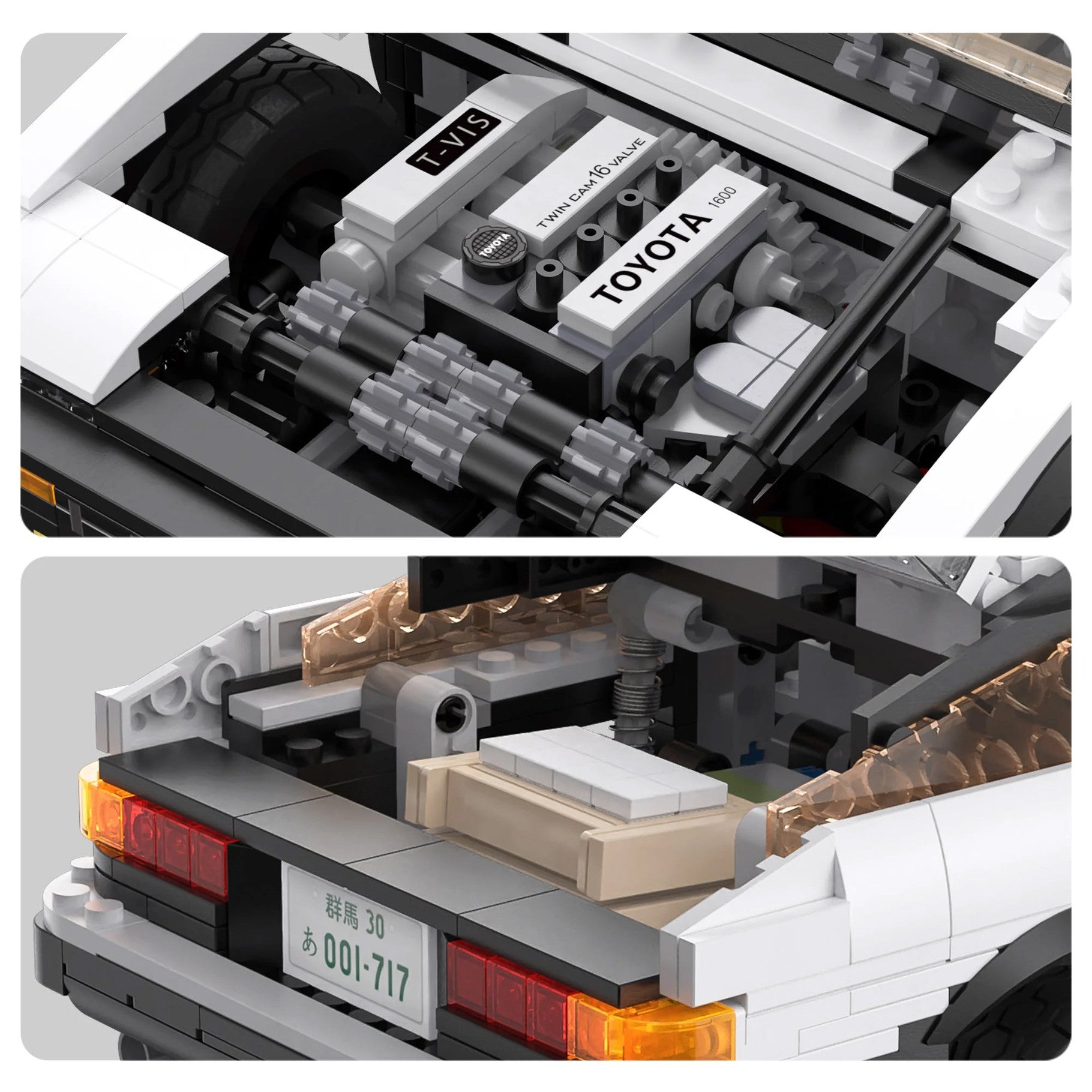 CaDa Initial D 1:12 Toyota Trueno AE86 C61024W