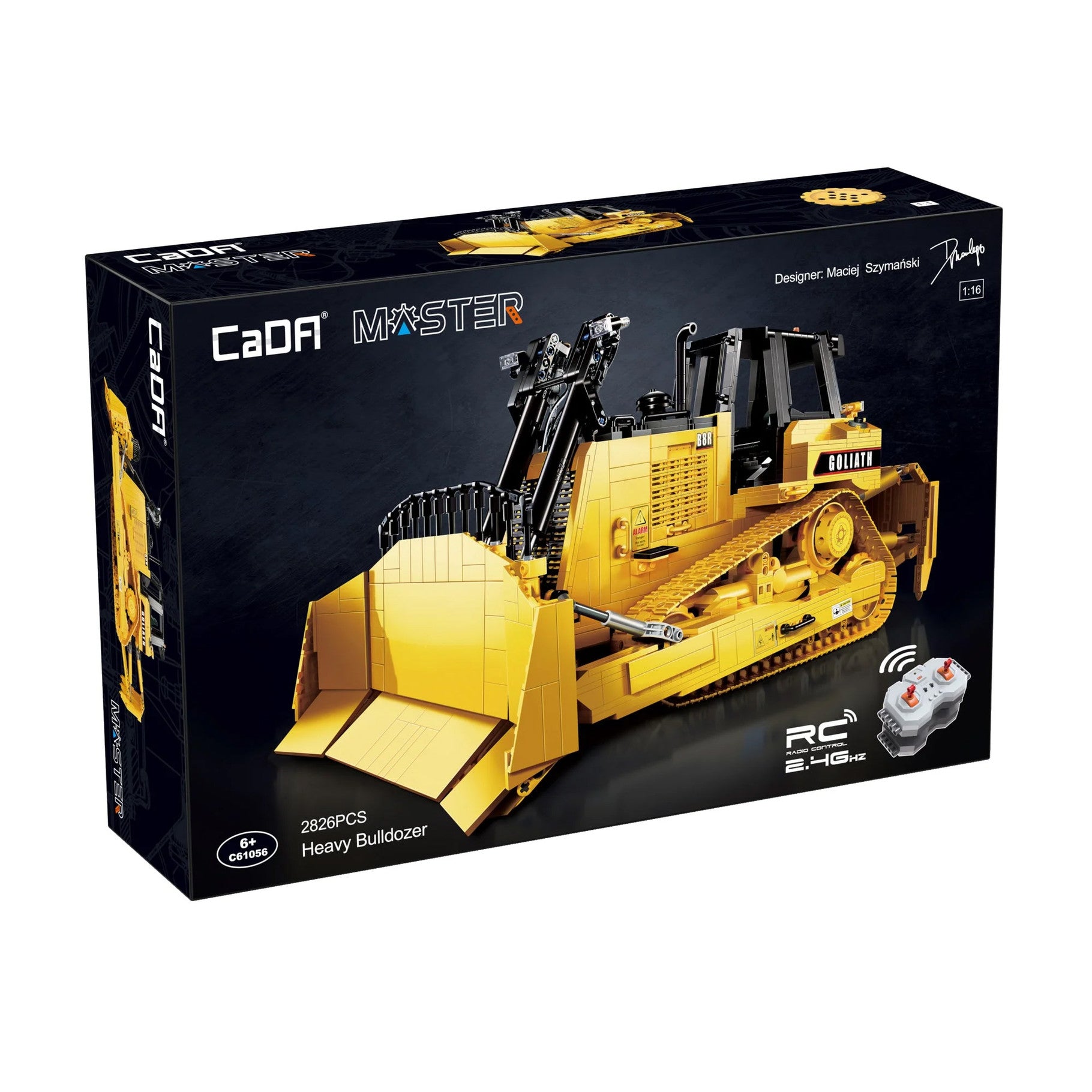 CaDA RC Heavy Bulldozer C61056W