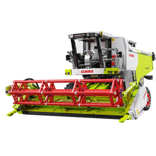 CaDa CLAAS Dominator 370 harvester model with intricate design and remote control features.