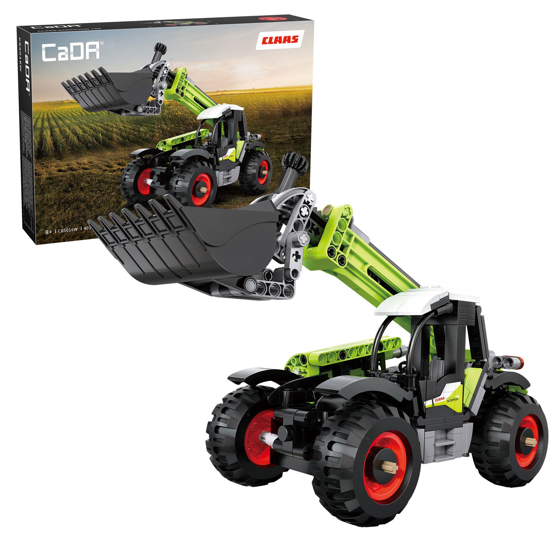 Cada Claas Scorpion 756 Farm Telehandler - 401 Pcs C65016W