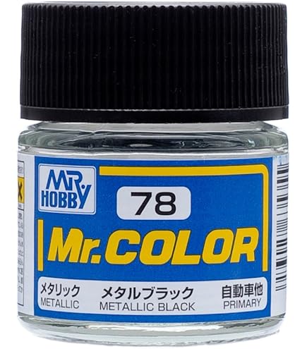 Mr Hobby Mr Color 10ml C-078 Metal Black