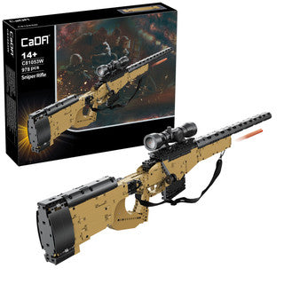 L96A1 Sniper Rifle Brick Model Gun - 979 pcs