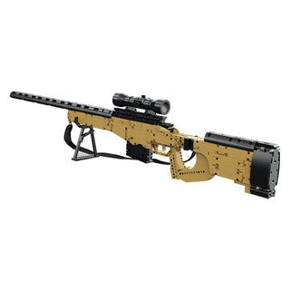 L96A1 Sniper Rifle Brick Model Gun - 979 pcs