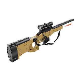 L96A1 Sniper Rifle Brick Model Gun - 979 pcs