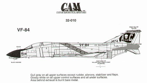 McDonnell F-4B Phantom 151474 AG/208 USS Independence