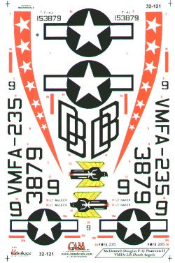 McDonnell F-4J (1) 153879 DB/9 VMFA-235 Death Angles MCAS Kaneohe Bay 1970