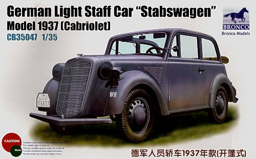1937 Opel Light Staff 'Stabswagen' Cabriolet