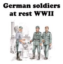 BACK IN STOCK!!! German (WWII) soldiers WWII