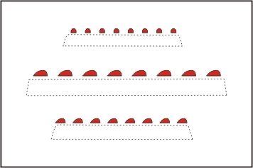 red Navigation lights all scales