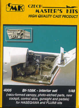 Messerschmitt Bf-109K interior set (designed to be used with Fujimi and Hasegawa kits) (Special Hobby sold out July 2024)