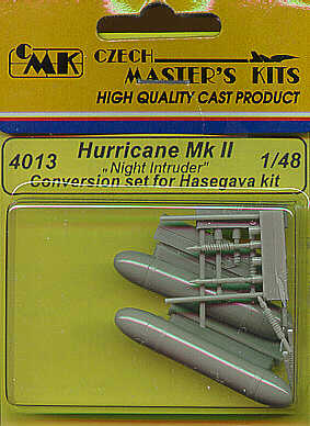 Hawker Hurricane Mk.II Night Intruder conversion (designed to be used with Hasegawa kits)(discontinued February 2024)