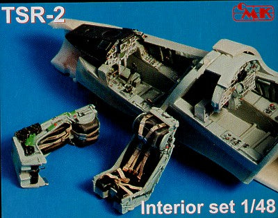 BAC TSR-2 Interior set (designed to be used with Airfix kits)