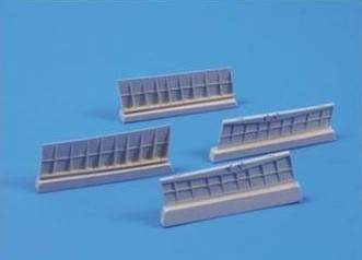 Mitsubishi A6M5 Zero Wing flaps set (designed to be used with Tamiya kits) (finished 10-10-2022)