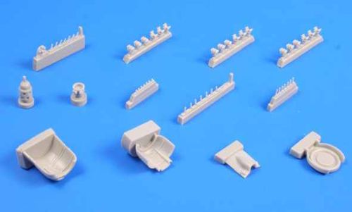 Mitsubishi A6M2b Zero Zeke model 21 Zero – engine set (designed to be used with Tamiya kits)(discontinued May 2024)