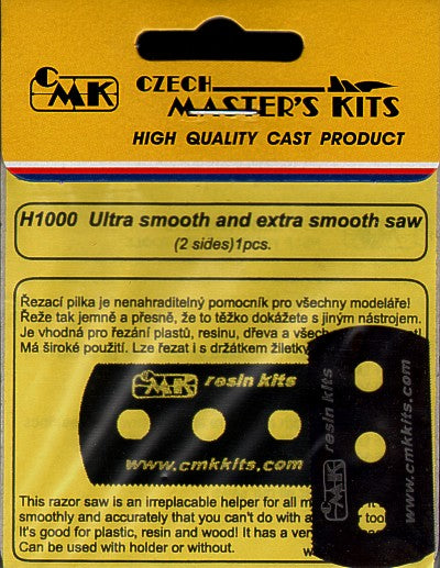 Ultra Fine and Extra Fine razor saw