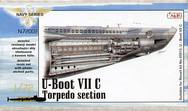Type VIIc U-Boat interior torpedo section (designed to be used with Revell kits) (U-Boot/U-Boat/U Boat/U Boot/Submarines)