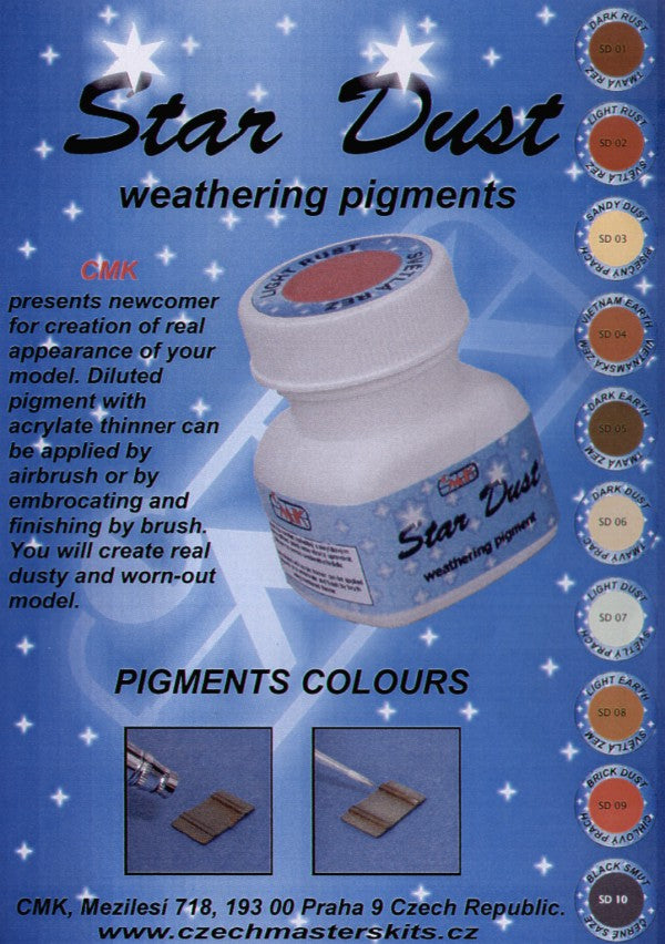 Brick Dust weathering pigments