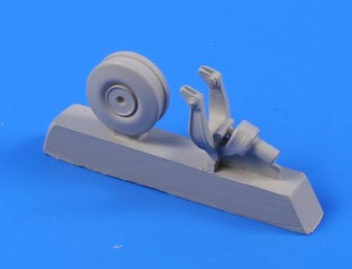 de Havilland Mosquito Tail wheel strut (including wheel) (designed to be used with Tamiya kits)[Mk.XIII/Mk.XVII Mk.IV Mk.VI])[Mk.VI / NF.II Mk.IV / PR Mk.IV]