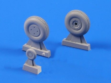 CAC CA-9 Wirraway/CAC CA-12 / CA-13 Boomerang wheels (Wirraway designed to be used with Special Hobby kits) (Boomerang designed to be used with Special Hobby and Airfix kits)