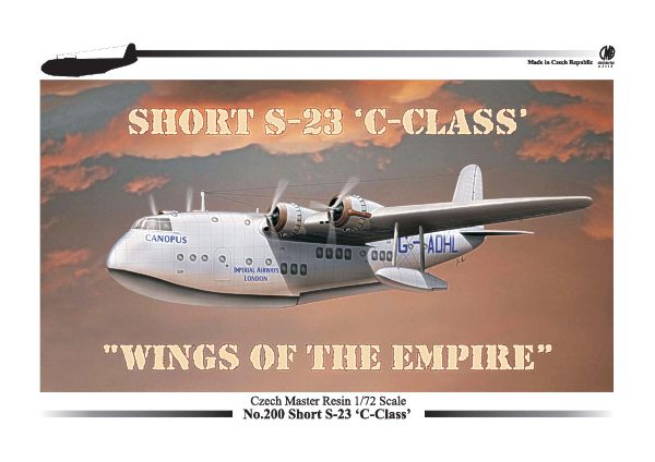 Czech Master Resin Short S.23 C-Class Empire - CMR72-200