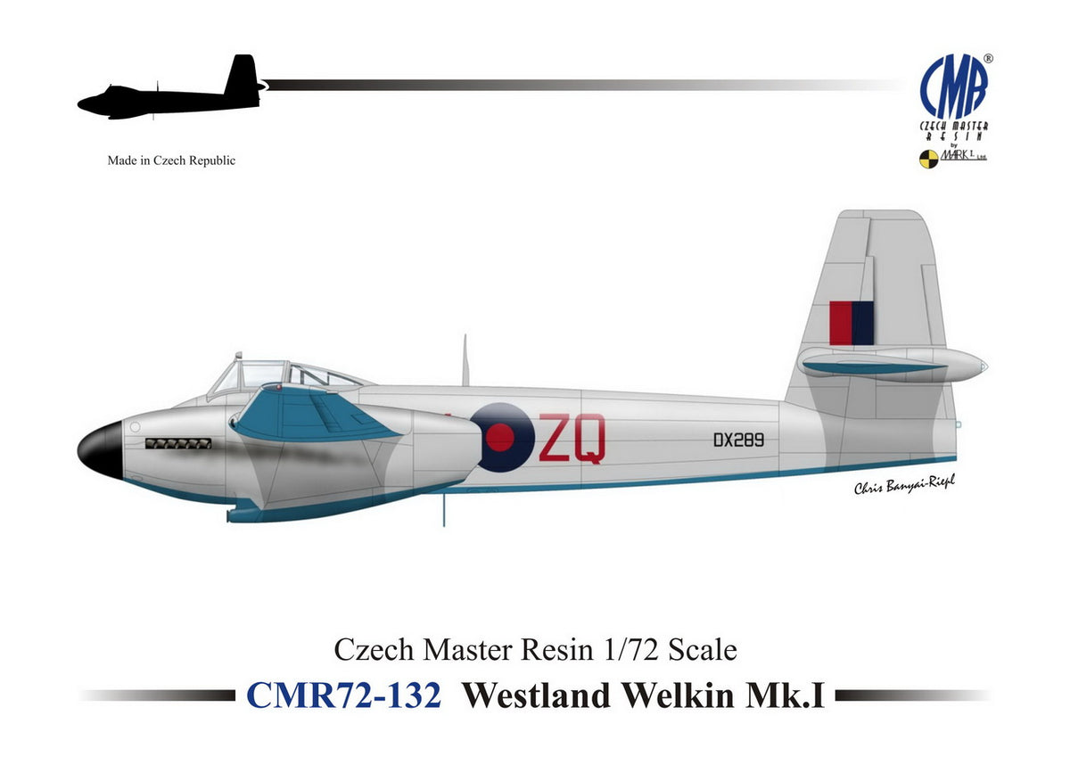 Re-released! Westland Welkin Mk.I re-issue, decals included