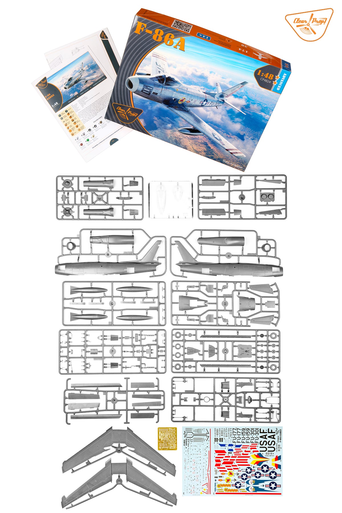 North-American F-86A Sabre Advanced kit