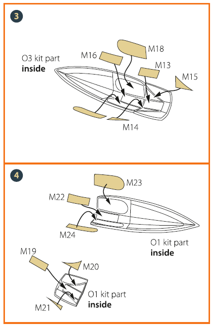 Douglas XA2D-1 Skyshark canopy frame paint mask (outside only) made from 'yellow kabuki paper' (designed top be used with Clear Prop Models kits)