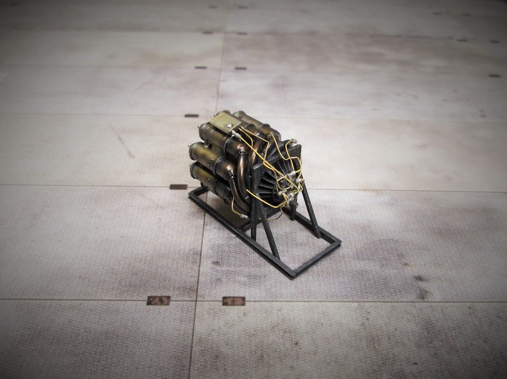 Gloster E28/39 Pioneer engine set (designed to be used with Clear Prop Models kits)