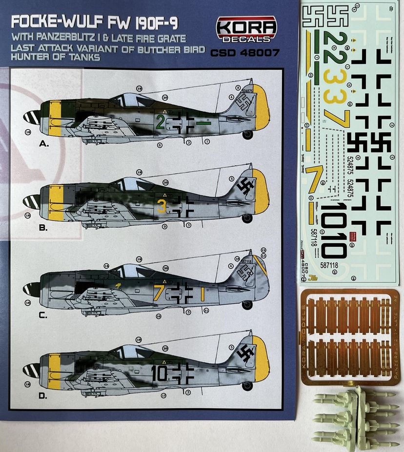 Focke-Wulf Fw-190F-9 with Panzerblitz I & late fire grate