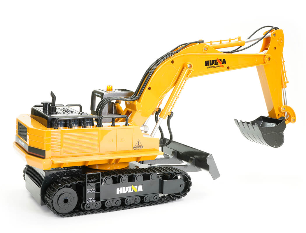 HUINA 1/16 SCALE RC EXCAVATOR 2.4G 11CH w/DIE CAST BUCKET