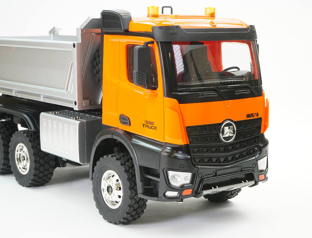 HUINA 1/14 ALLOY 14CH PART METAL 2.4G DUMP TRUCK CY1598