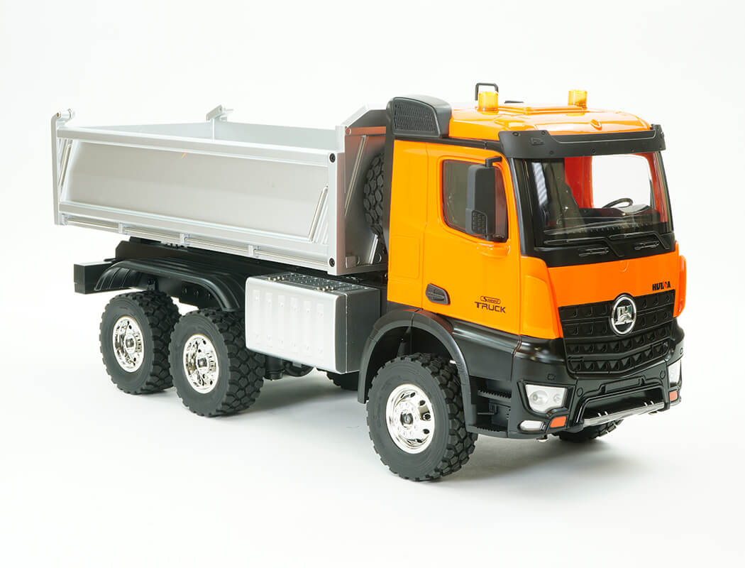 HUINA 1/14 ALLOY 14CH PART METAL 2.4G DUMP TRUCK CY1598
