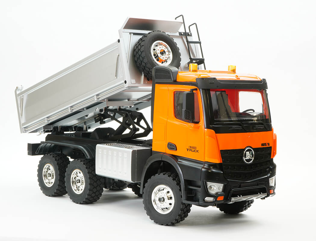 HUINA 1/14 ALLOY 14CH PART METAL 2.4G DUMP TRUCK CY1598