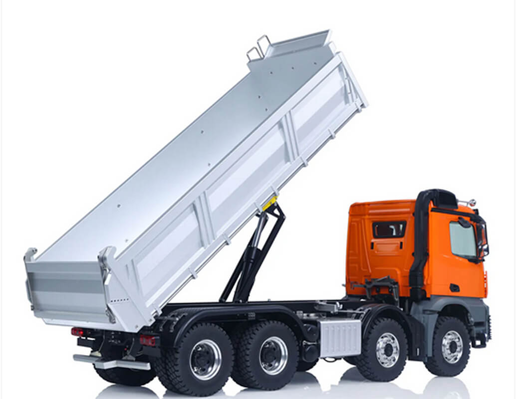 HuiNa Huina K5701 1/14 Kabolite Dump Metal 8X8 Truck 2-Speed Orange CY3367OG