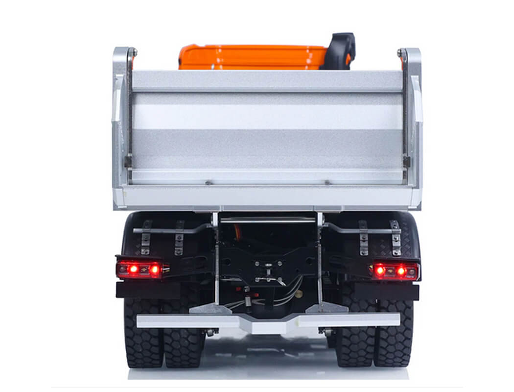 HuiNa Huina K5701 1/14 Kabolite Dump Metal 8X8 Truck 2-Speed Orange CY3367OG