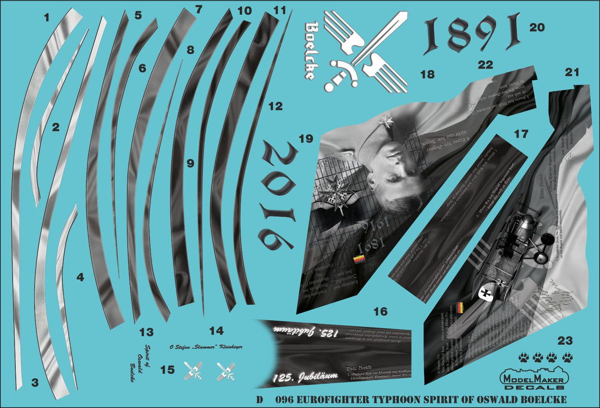 German Eurofigher Typhoon TLG 31 Spirit of Oswald Boelcke