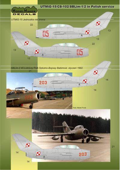 Mikoyan MiG-15UTI/CS-102/SBLim-1/2 in Polish service
