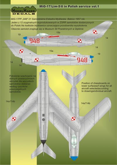 Mikoyan MiG-17/Lim-5/6 in Polish service vol.1