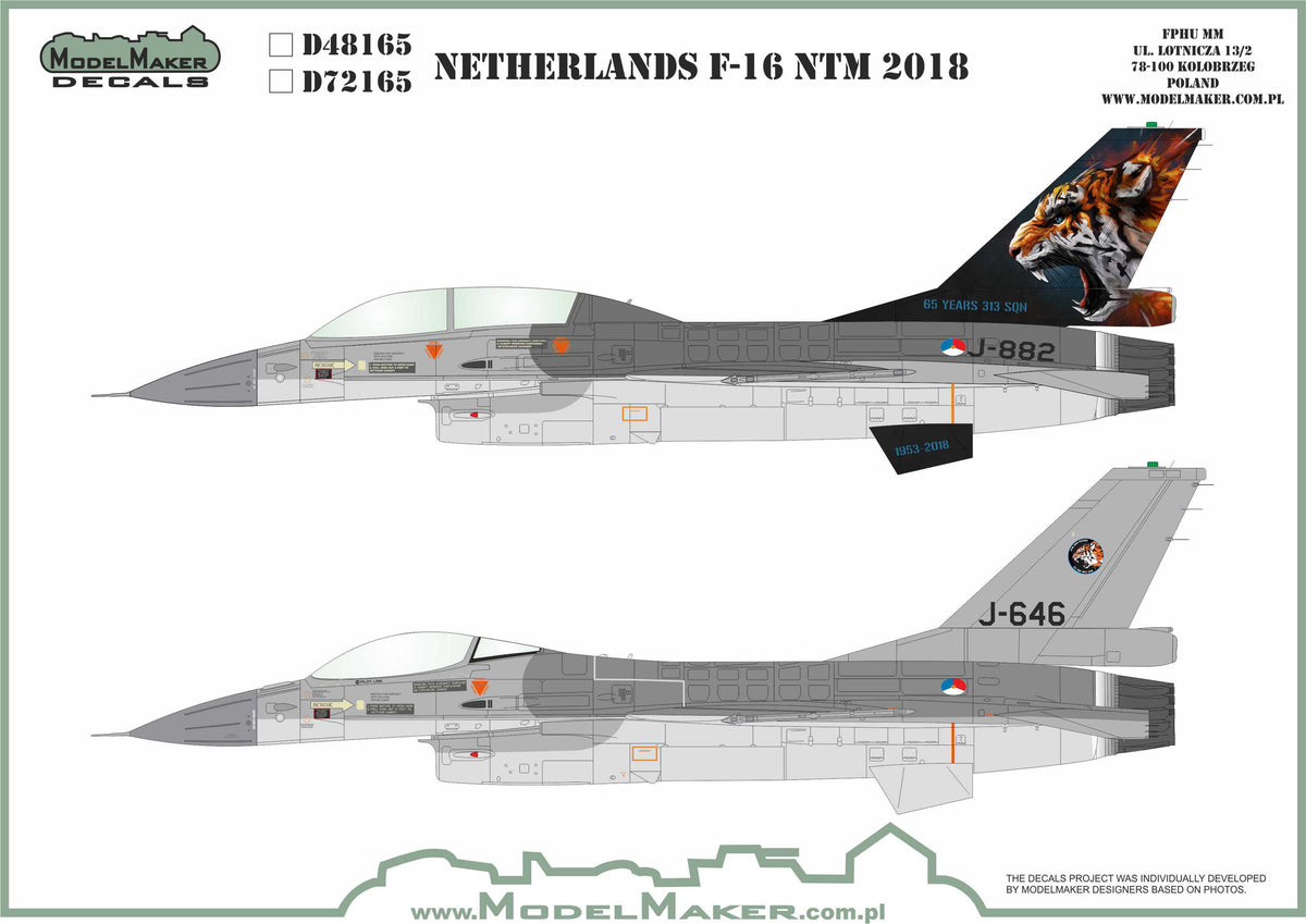 Netherlands F-16 NTM 2018