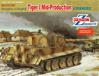 1/35 Tiger I Mid-Produciton w/Zimmerit		