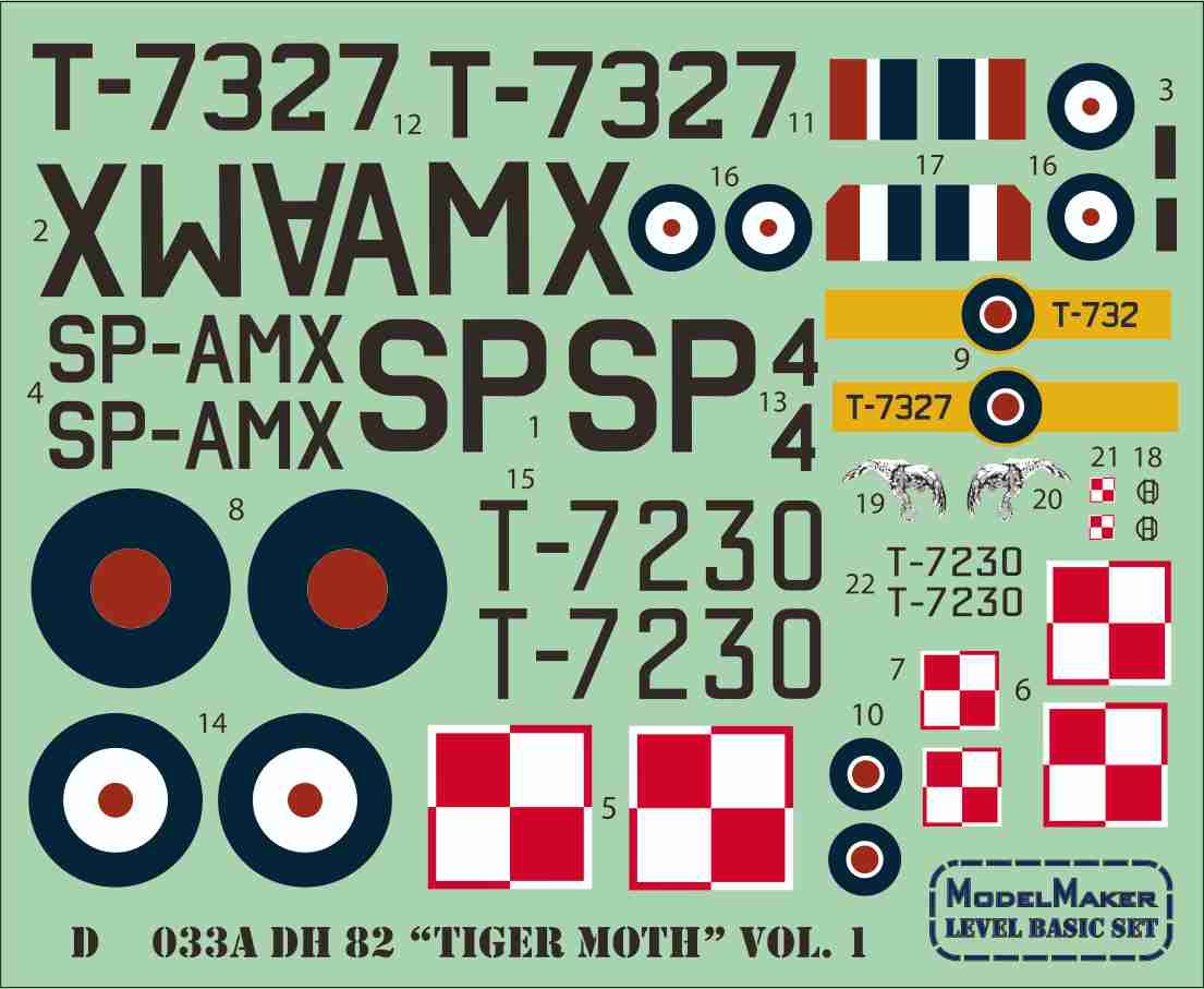 RE-PRINTED!!! de Havilland DH.82A Tiger Moth vol.1