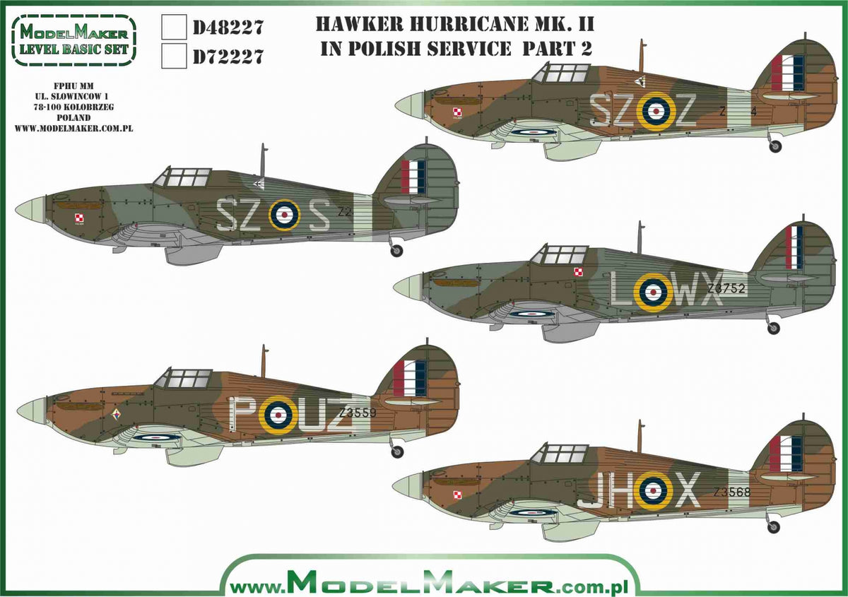 Hawker Hurricane Mk.II/Mk.IV in Polish service part 2