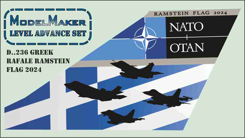 Greek Dassault Rafale Ramstein Flag 2024